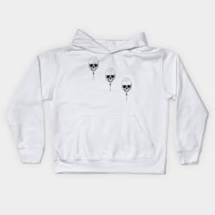 Skull Balloons Kids Hoodie